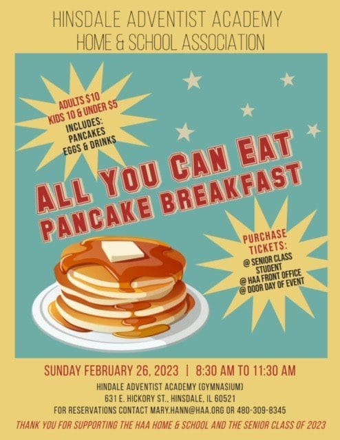 Featured image for “HAA Event: All You Can Eat Pancake Breakfast!”