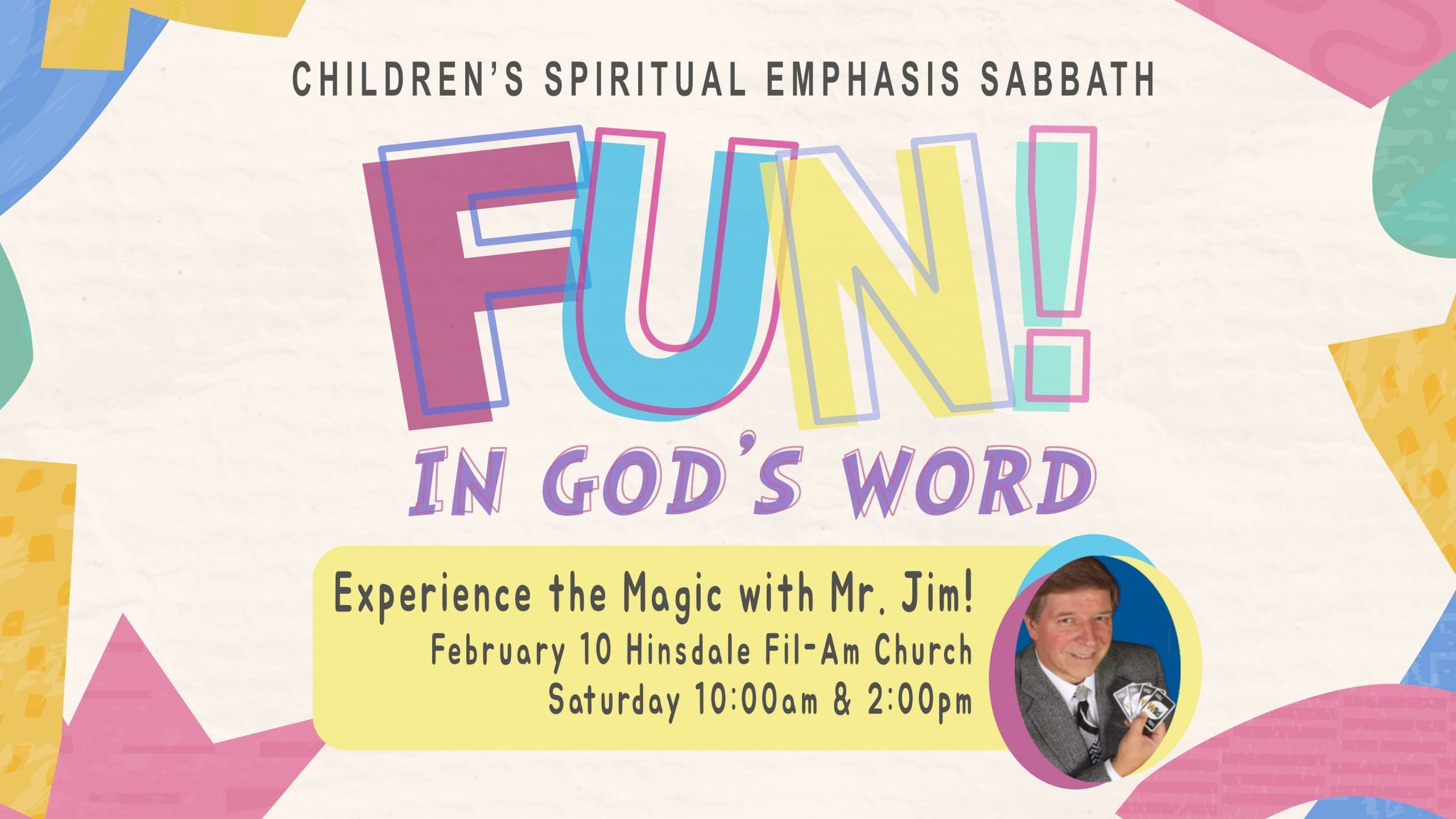 Featured image for “Fun in God’s Word with Mr. Jim!”