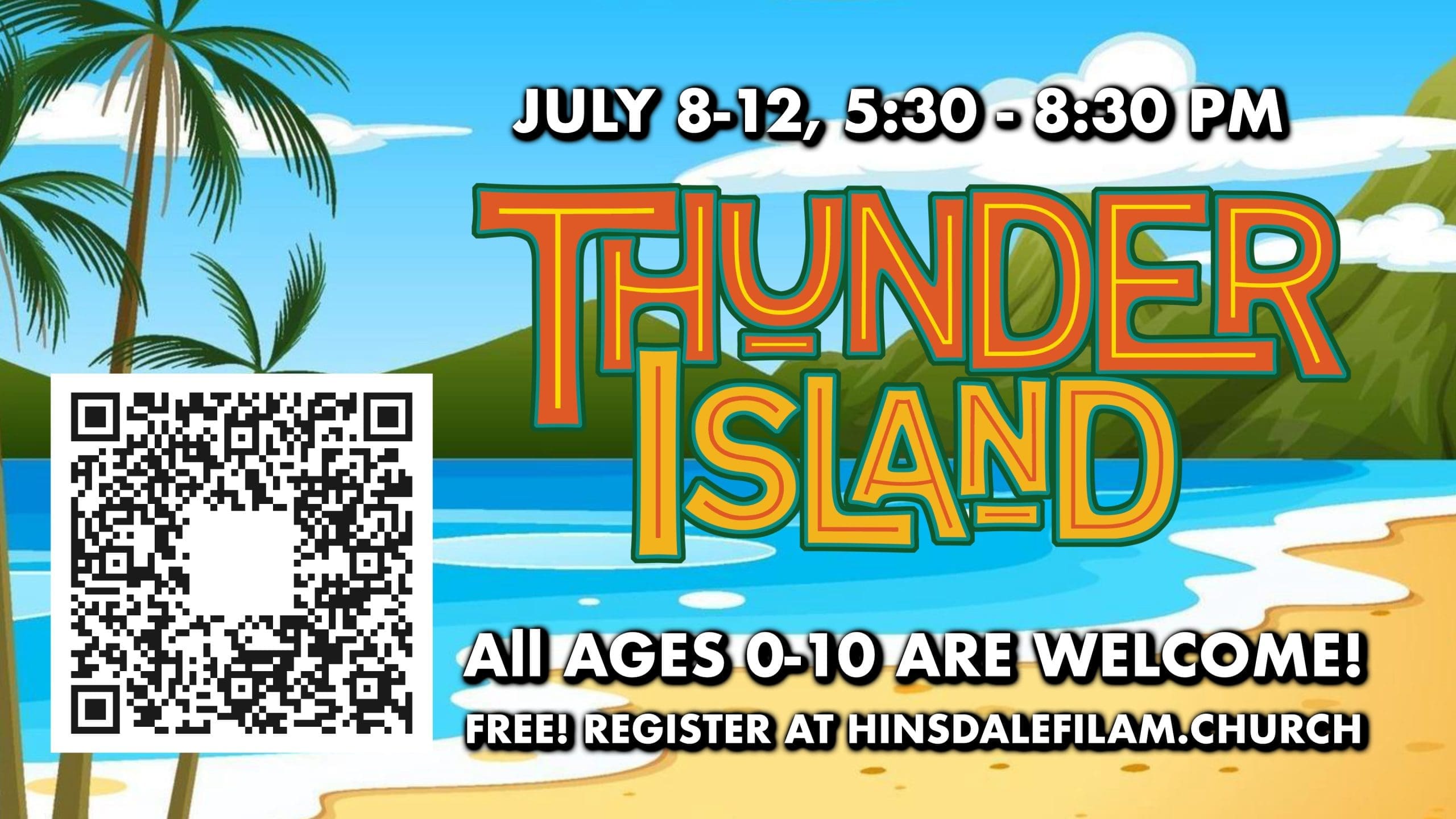 Featured image for “You’re Invited: VBS Thunder Island”